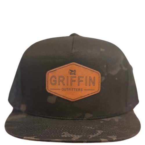 Black Camo Snapback Griffin Outfitters Hat