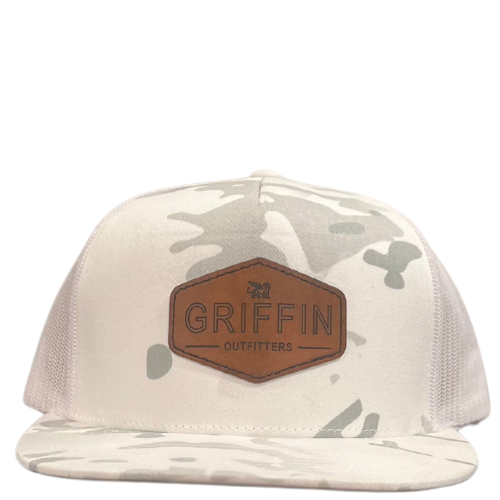 White Camo Snapback Griffin Outfitters Hat